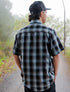 MORNING FOG BAMBOO SHORT SLEEVE BUTTON UP - MENS